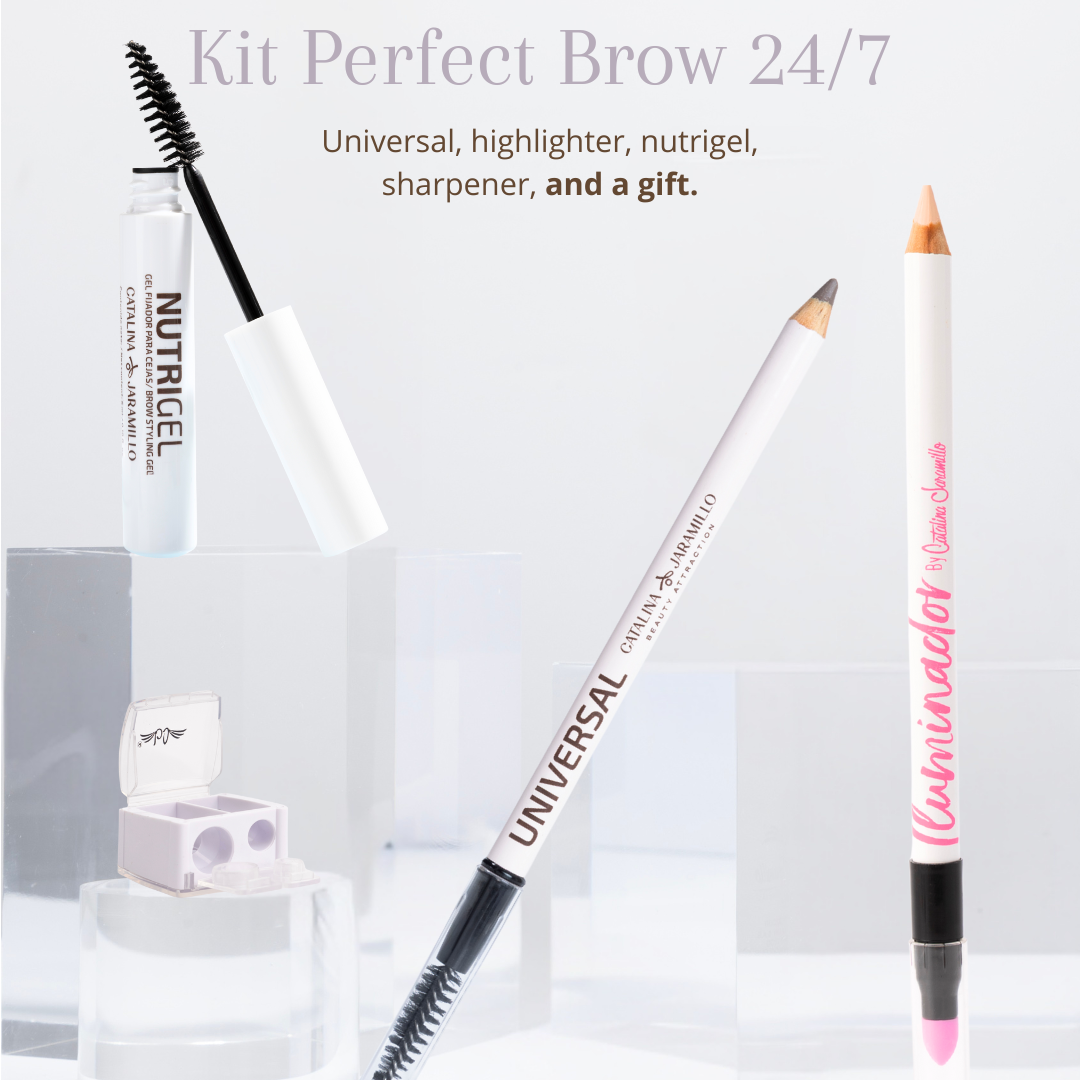 Kit Perfect Brows 24/7 | Universal Pencil + Nutrigel + Highlighter