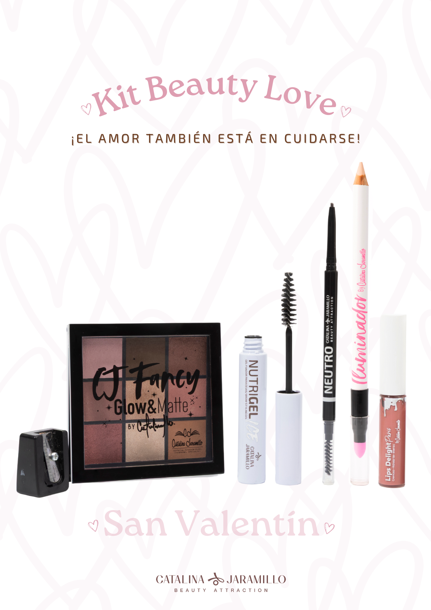 Kit Beauty Love by Catalina Jaramillo - Valentine's Day Limited Edition
