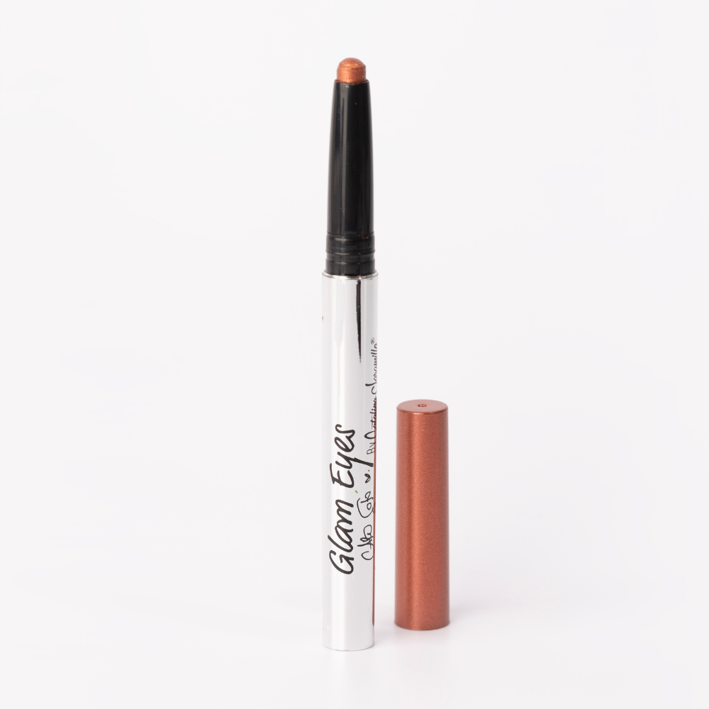 Metallic stick shadows for eyes